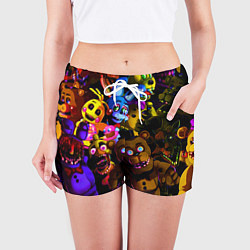 Шорты женские Five Nights At Freddy's, цвет: 3D-принт — фото 2
