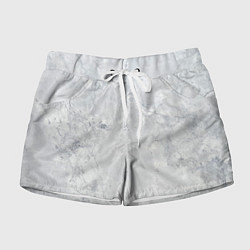 Шорты женские Мрамор, цвет: 3D-принт