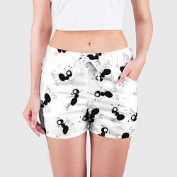 Шорты женские Муравьи, цвет: 3D-принт — фото 2