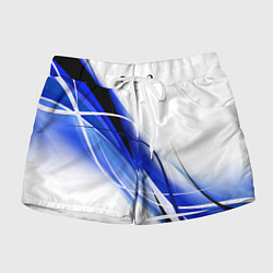 Женские шорты GEOMETRY STRIPES BLUE