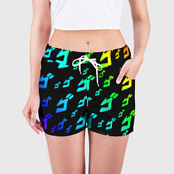 Шорты женские JoJo Bizarre Adventure, цвет: 3D-принт — фото 2