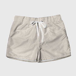 Шорты женские Радуга v2 - бежевый, цвет: 3D-принт