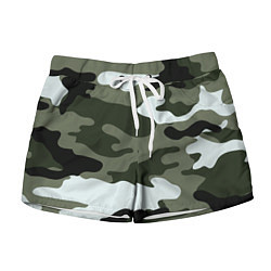 Шорты женские Camouflage 2, цвет: 3D-принт