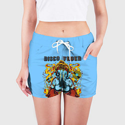 Шорты женские Дискотека фойер, цвет: 3D-принт — фото 2