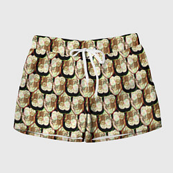 Шорты женские Face the truth, цвет: 3D-принт