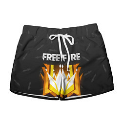 Шорты женские Free Fire Фри фаер, цвет: 3D-принт