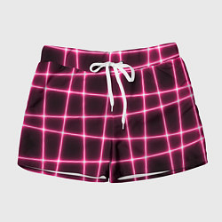 Шорты женские Моя неоновая вечеринка, цвет: 3D-принт