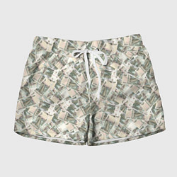 Женские шорты Банкноты 10 рублей