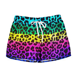 Женские шорты Leopard Pattern Neon