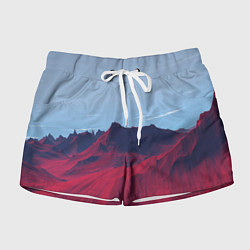 Женские шорты Красный песок