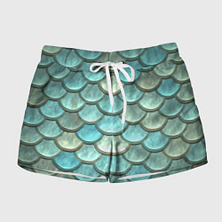 Женские шорты Рыбья чешуя
