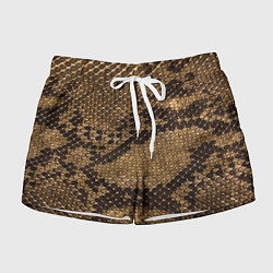 Женские шорты Кожа питона - fashion 2028
