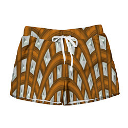 Женские шорты Деревянные своды