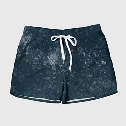 Женские шорты Абстракция - gray blue