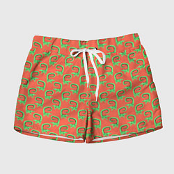 Женские шорты Крокодилы бохо