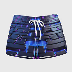 Женские шорты Плиты абстракции