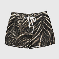 Женские шорты Серые трубки чужих