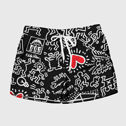 Женские шорты Kit Haring little men