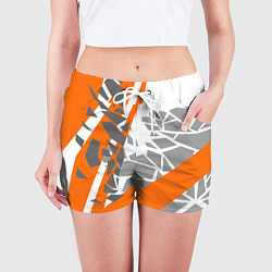 Шорты женские Racing texture, цвет: 3D-принт — фото 2