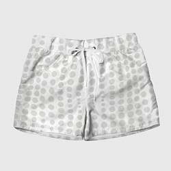 Женские шорты Пятнистые оптические круги - абстрактная иллюзия