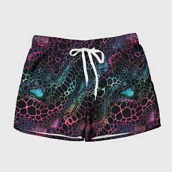 Шорты женские Змеиный принт, цвет: 3D-принт
