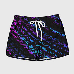 Женские шорты Marshmello neon club