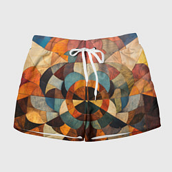 Женские шорты Винтажная мозайка