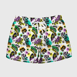 Женские шорты Орнамент майя
