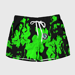 Шорты женские Skoda flame steel, цвет: 3D-принт