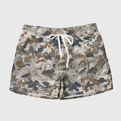 Женские шорты Светлый камуфляж