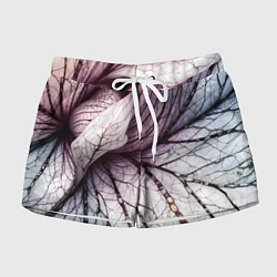 Шорты женские Раскрытый цветок, цвет: 3D-принт