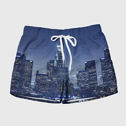 Шорты женские City, цвет: 3D-принт