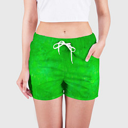 Шорты женские Свет зелёного фонаря, цвет: 3D-принт — фото 2