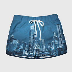 Шорты женские City, цвет: 3D-принт