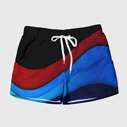 Шорты женские Multicoloured, цвет: 3D-принт