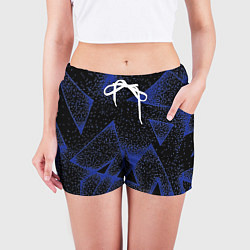 Шорты женские Triangles with dots, цвет: 3D-принт — фото 2