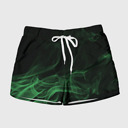 Шорты женские Color smoke green, цвет: 3D-принт