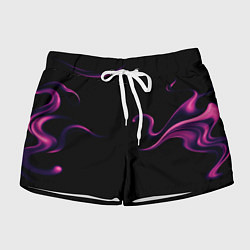 Шорты женские Color pink abstraction, цвет: 3D-принт