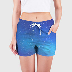 Шорты женские Ночное сияние, цвет: 3D-принт — фото 2