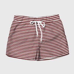 Шорты женские Тельняшка спецназовца, цвет: 3D-принт