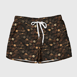 Женские шорты Монеты - паттерн