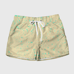 Женские шорты Color beige turquoise