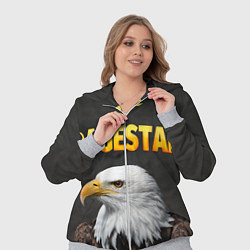 Женский 3D-костюм Dagestan Eagle, цвет: 3D-меланж — фото 2