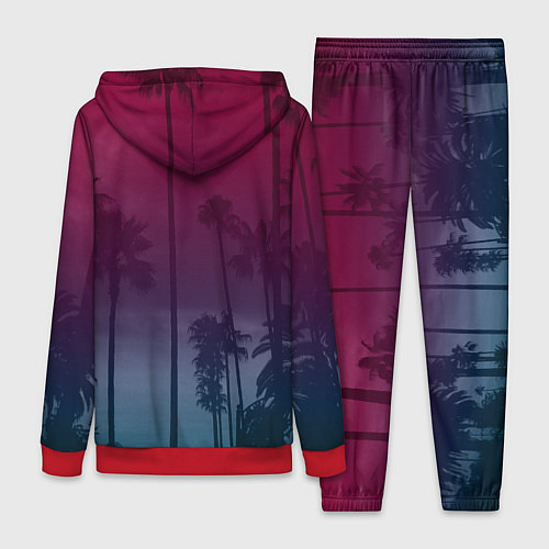 Женский костюм California / 3D-Красный – фото 2