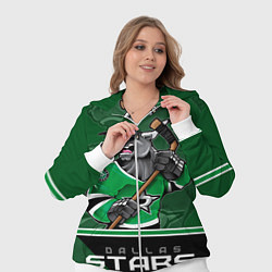 Женский 3D-костюм Dallas Stars, цвет: 3D-белый — фото 2