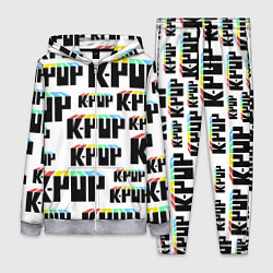 Женский 3D-костюм K-pop Pattern, цвет: 3D-меланж