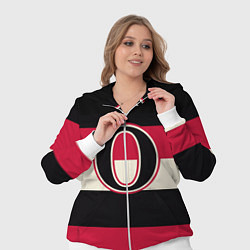 Женский 3D-костюм Ottawa Senators O, цвет: 3D-белый — фото 2