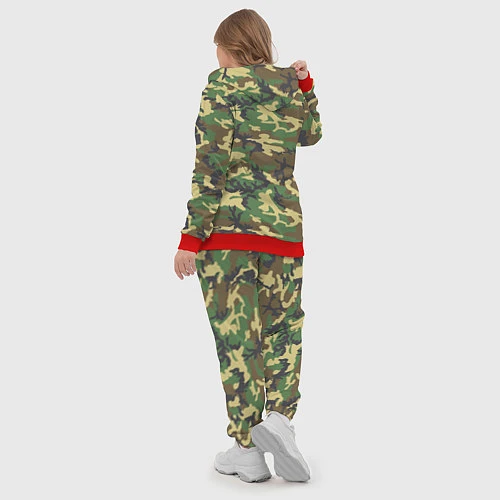 Женский костюм Blackhawks Camouflage / 3D-Красный – фото 5