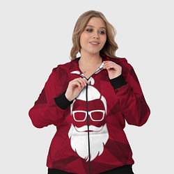 Женский 3D-костюм Санта хипстер, цвет: 3D-черный — фото 2