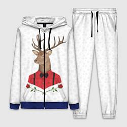 Женский 3D-костюм Christmas Deer цвета 3D-синий — фото 1
